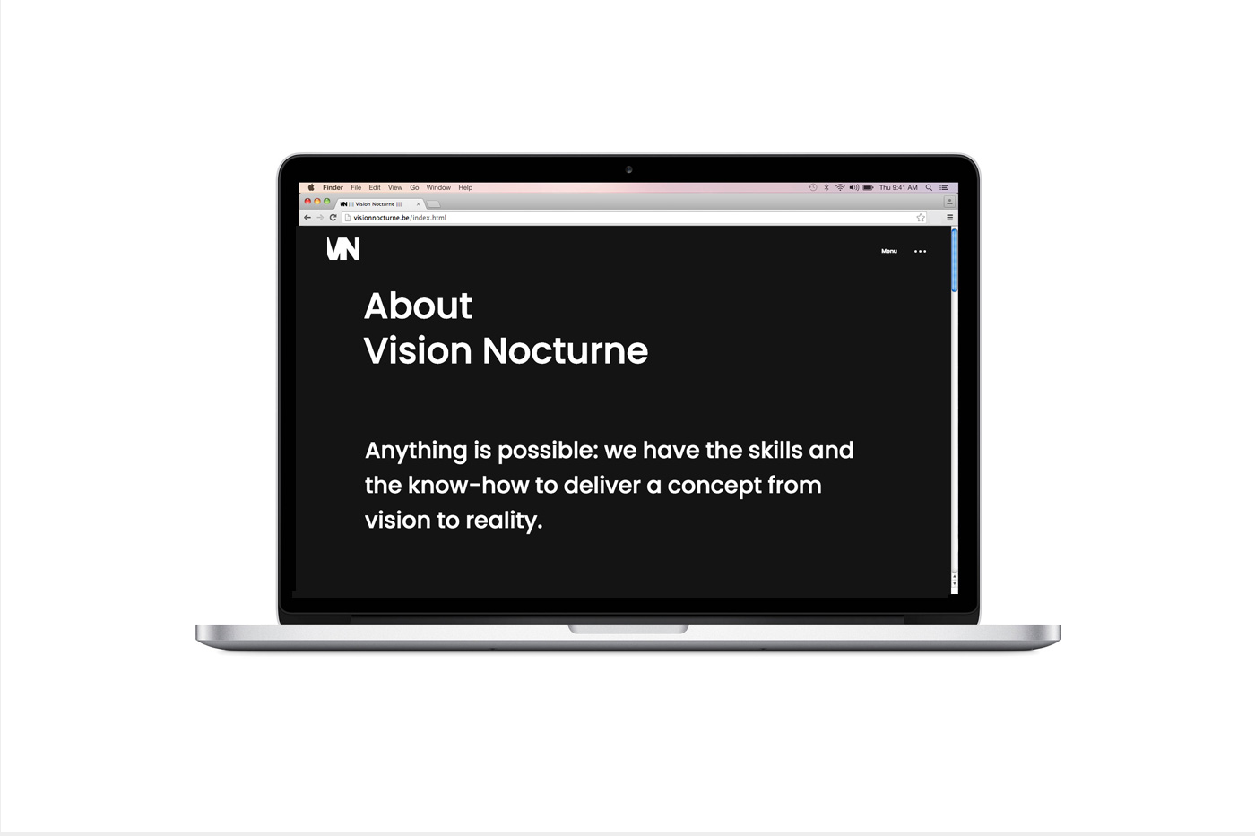 Vision Nocturne Website